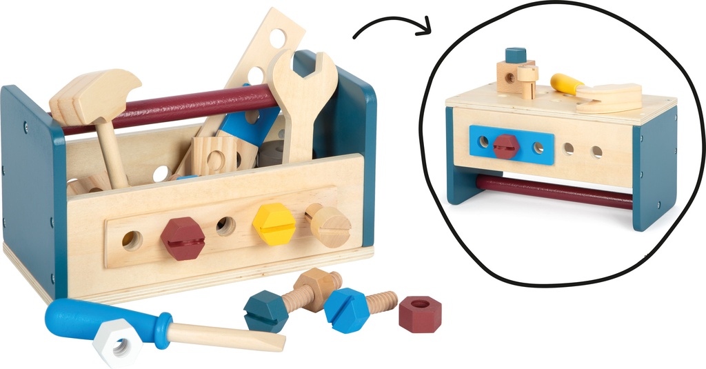 Caja de herramientas y banco de trabajo "workshop“