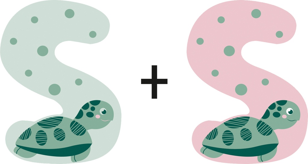 Letras de madera para la habitación infantil s