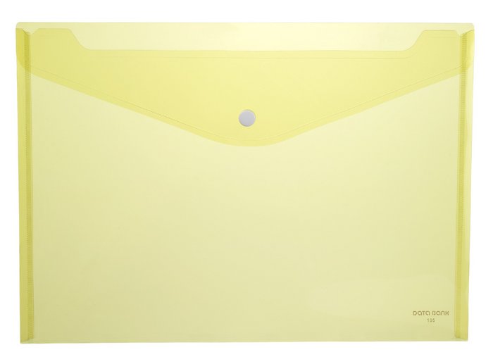 Carpeta pp sobre A4 1 broche 105 amarillo