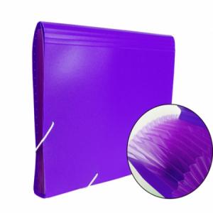 Carpeta clasificadora fuelle A4 13DPTO lila