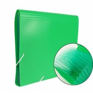 Carpeta clasificadora fuelle A4 13DPTO verde pistacho