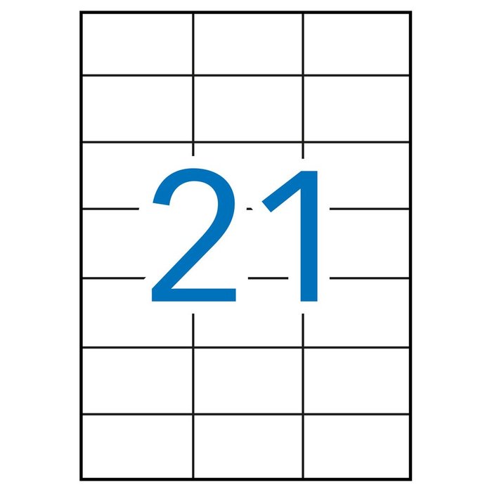 Etiquetas impresora 99,1X 93,1 100H MULTI3