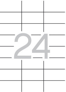 Etiqueta 70X37 100H 04704 MULTI3