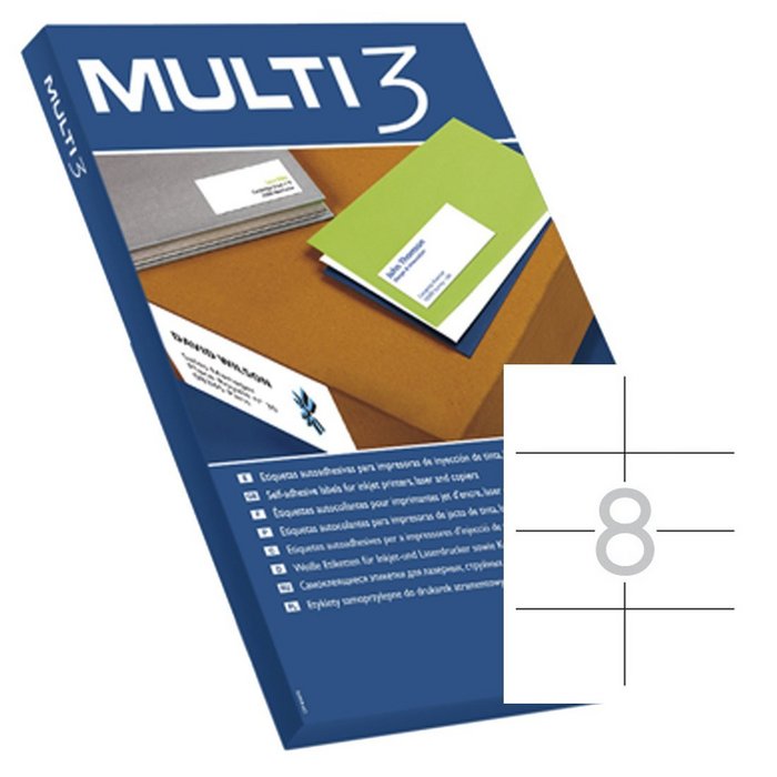 Etiqueta MULTI3 105X74 100H 4712