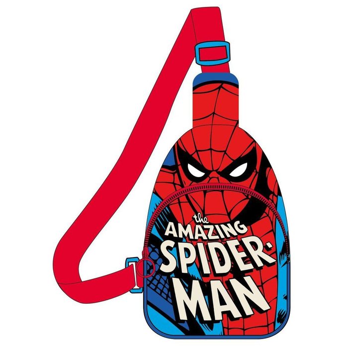 Mochila infantil bandolera spiderman