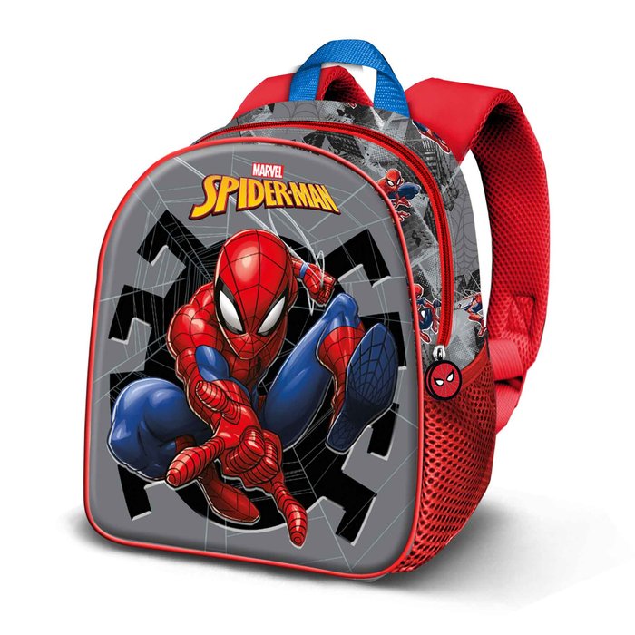 Mochila de guarderia 3D elite spiderman symbol