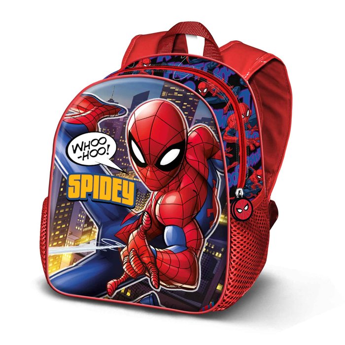 Mochila guarderia 3D pequeña spiderman