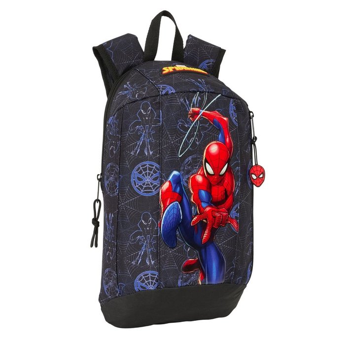 Mini mochila con cremallera vertical spiderman attack
