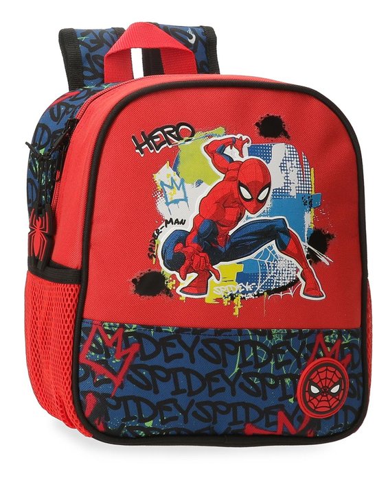 Mochila spiderman urban infantil 25CM