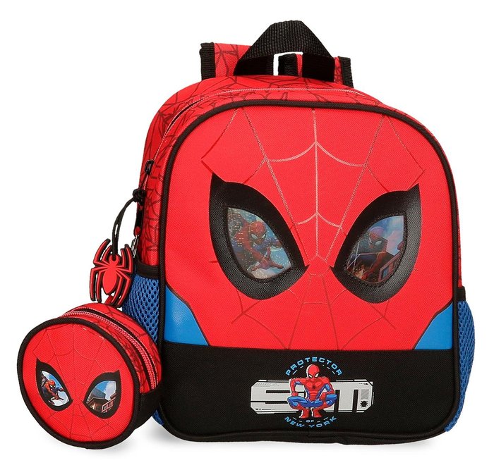 Mochila preescolar spiderman protector adapt,