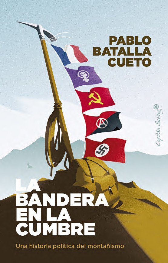 La bandera en la cumbre
