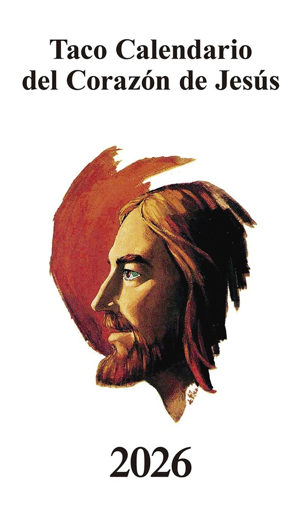 Taco Calendario del Corazón de Jesús - Clásico - 2026