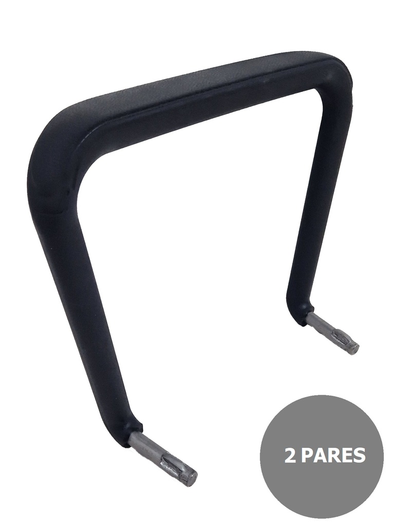 Kit de 2 parejas de brazos fijos para sillas iso