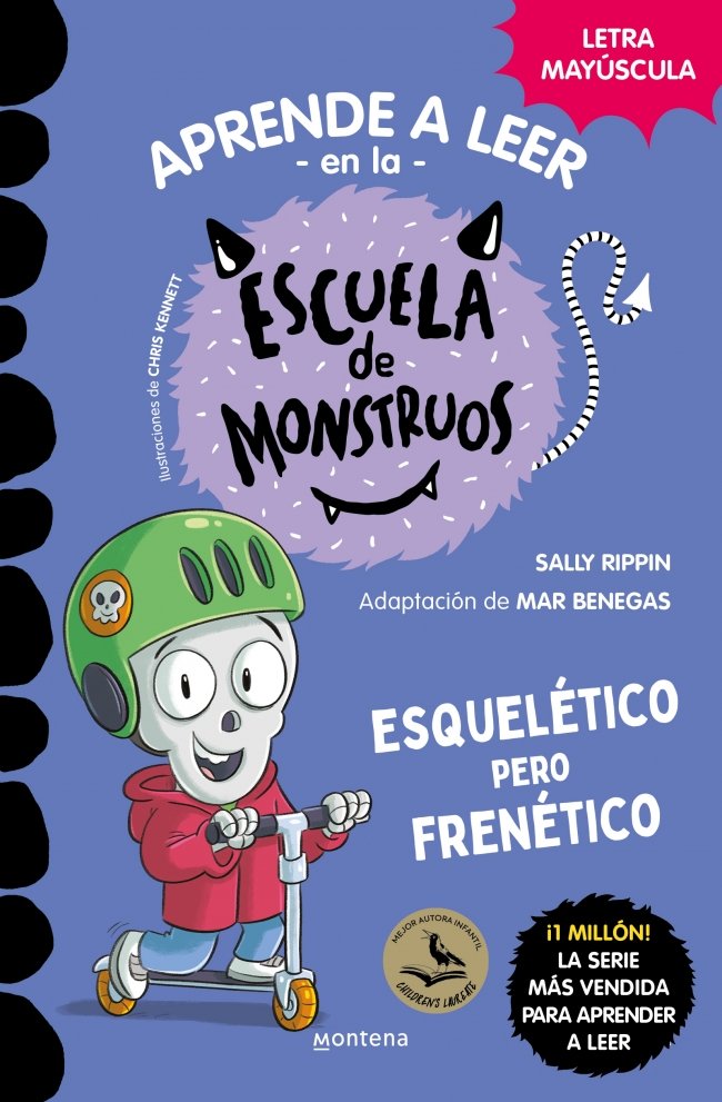 Aprender a leer en la Escuela de Monstruos 21 - Esquelético pero frenético