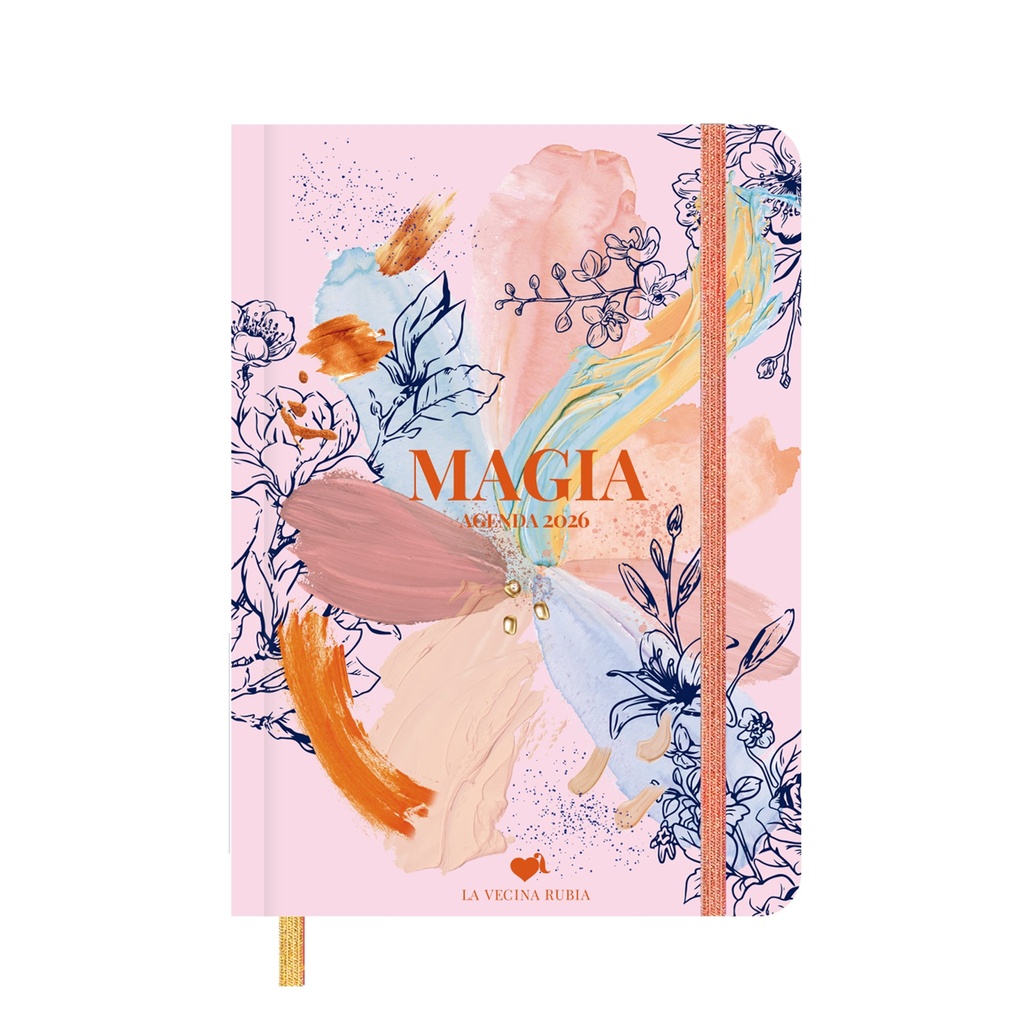 Agenda anual bolsillo 2026 La Vecina Rubia