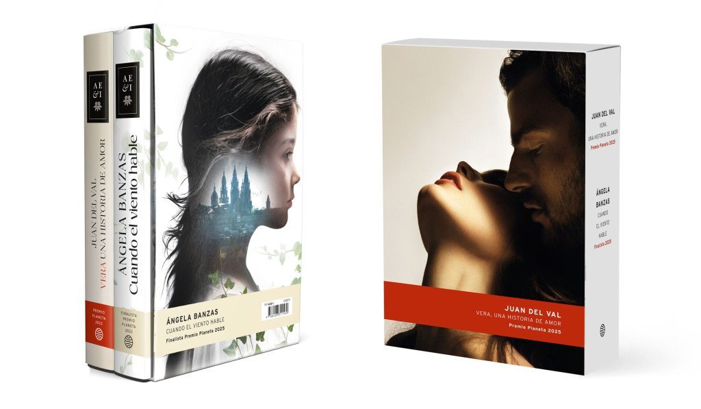 Estuche Premio Planeta 2025: Vera, una historia de amor + Cuando el viento hable