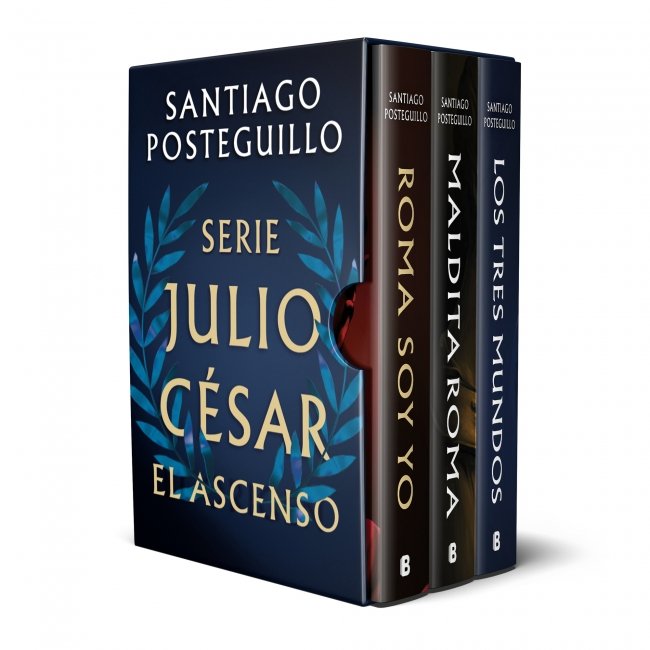 Serie Julio César: El ascenso (edición estuche con: Roma soy yo | Maldita Roma | Los tres mundos)