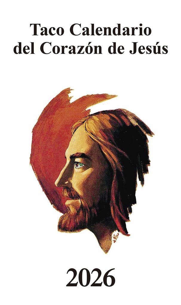 Taco Calendario del Corazón de Jesús - Clásico con imán - 2026
