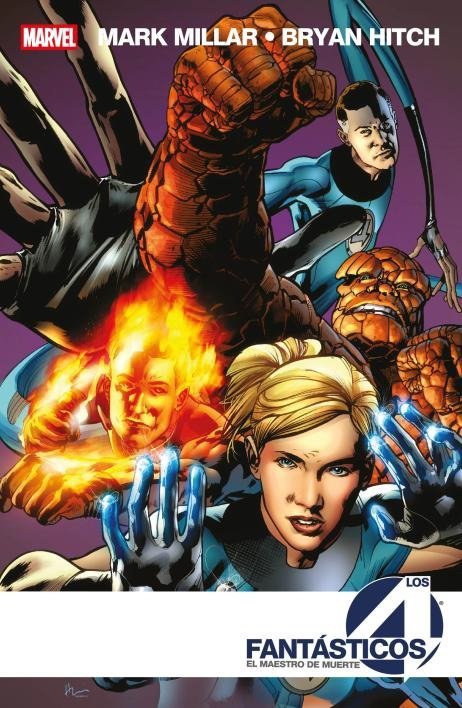 Marvel essentials n.24. los 4 fantásticos de mark millar y bryan hitch 2 de 2: el maestro de muerte