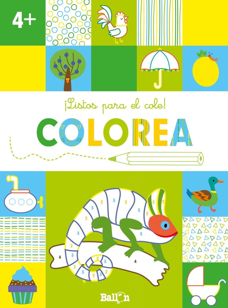 ¡LISTOS PARA EL COLE! COLOREA +4