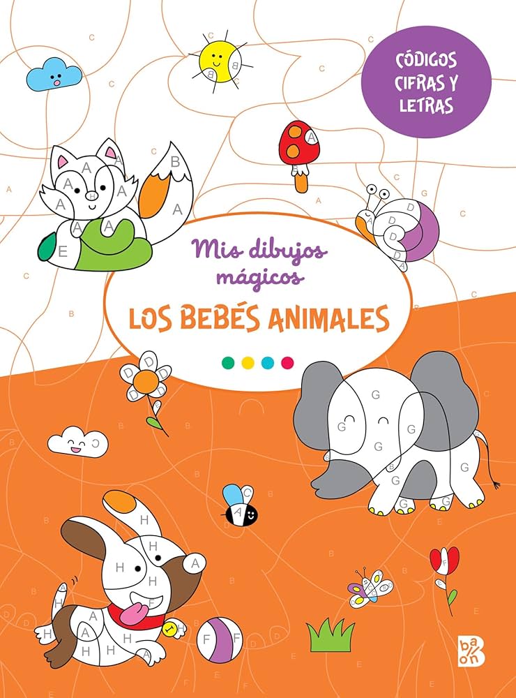MIS DIBUJOS MAGICOS LOS BEBES ANIMALES