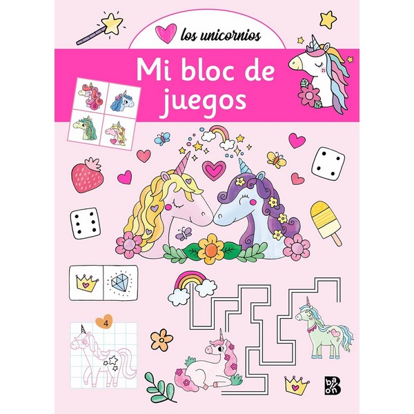 UNICORNIOS MI BLOC DE JUEGOS