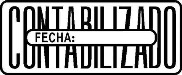 SELLO FORMULA COMERCIAL CONTABILIZADO FECHA