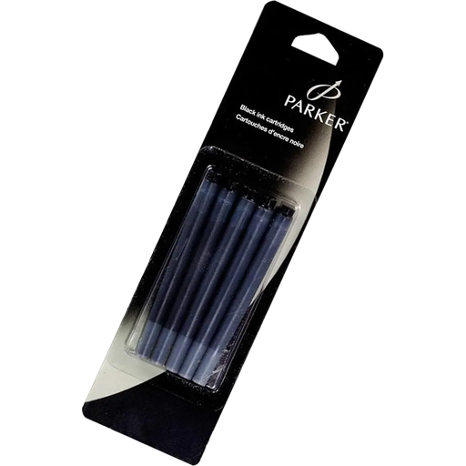 CARTUCHO TINTA PARKER NEGRO B/5