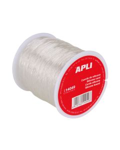 BOBINA CUERDA APLI SILICONA 0'7MMX100M