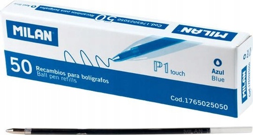 C/50 RECAMBIO BOLIGRAFO P1 TOUCH AZUL R:1765025050