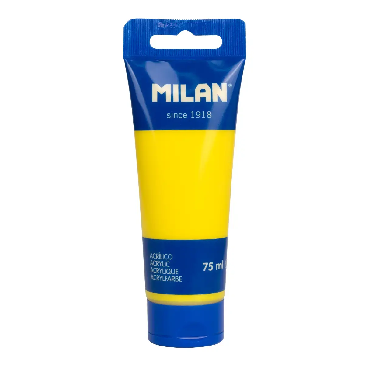TUBO 75 ML PINTURA ACRILICA AMARILLO