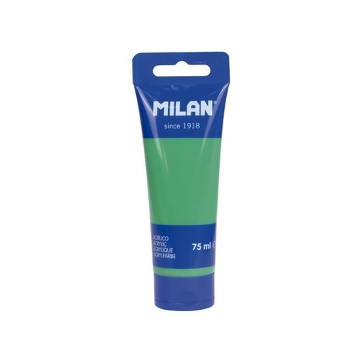 TUBO 75 ML PINTURA ACRILICA VERDE BRILLANTE