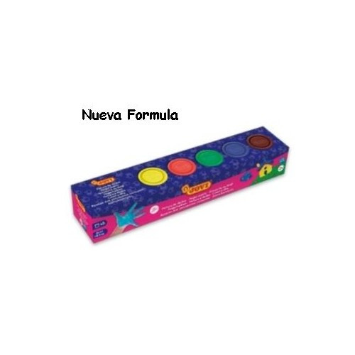 PINTURA A DEDOS JOVI 35 CC -5 COLORES SURTIDOS