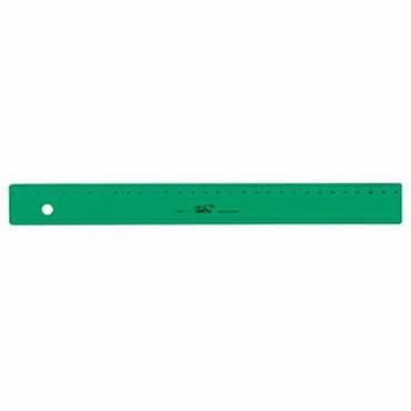 REGLA VERDE DE 30 CM