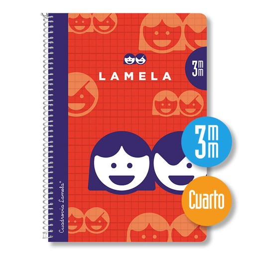 BLOC ESPIRAL 4� CUADROVIA 3MM 40 HOJAS - CAJA DE 10