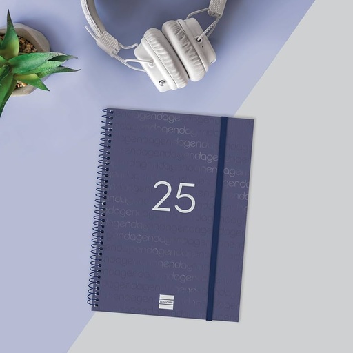 AGENDA ESPIRAL YEAR E10 1DP 2026  AZUL