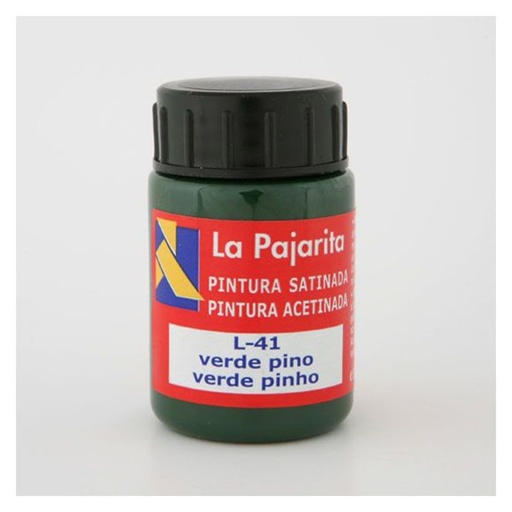 PINTURA LATEX LA PAJARITA VERDE PINO 35 ML