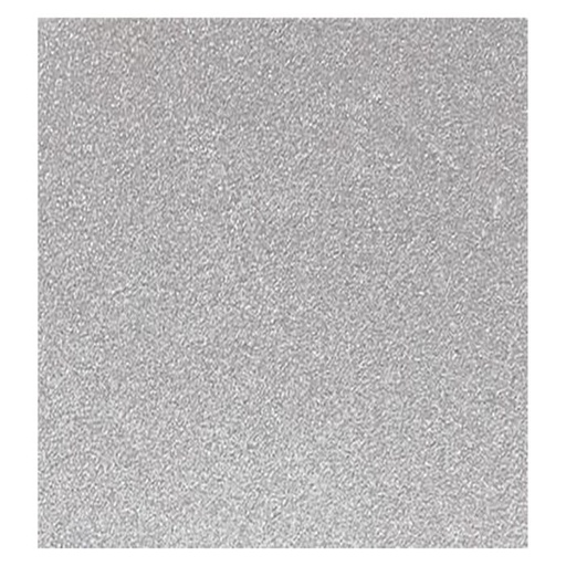 GOMA EVA GLITTER 2MM 40X60 PLATA