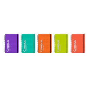 CUADERNO A4 CAMPUS MUELLE TAPA DURA 3MM