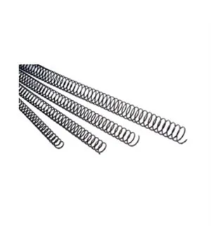 ESPIRAL METALICA 8 MM NEGRO/1 C/100 - CAJA DE 100
