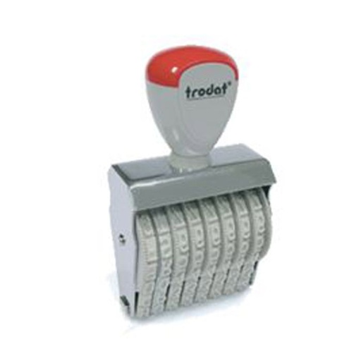 NUMERADOR TRODAT 4MM/6 BANDAS 1546