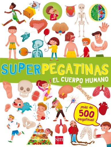 [978-84-9107-309-3] Superpegatinas El cuerpo humano