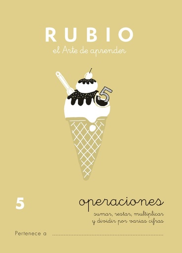 [978-84-85109-58-6] Operaciones RUBIO 5