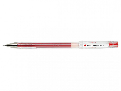 Boligrafo roller G-TEC C4 bk 0,3 mm rojo pilot bl-GC4-r