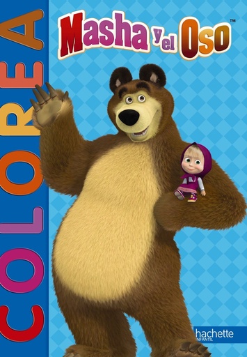 [978-84-17586-09-6] Masha y el Oso. Colorea