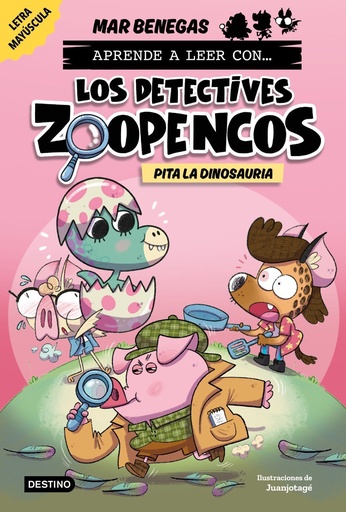 [978-84-08-31286-4] Aprende a leer con... Los Detectives Zoopencos 10. Pita la dinosauria