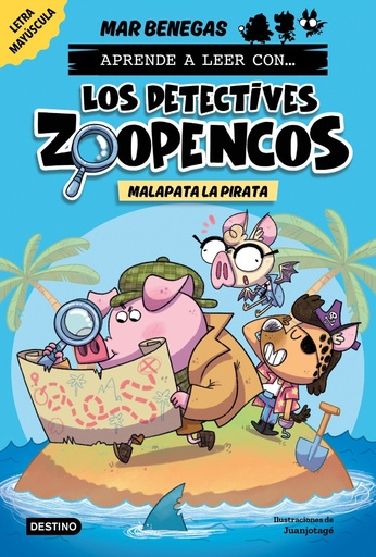 [978-84-08-29738-3] Aprende a leer con... Los Detectives Zoopencos 5. Malapata la pirata