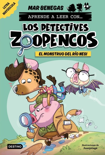 [978-84-08-27845-0] Aprende a leer con... Los Detectives Zoopencos 1. El monstruo del río Nesi