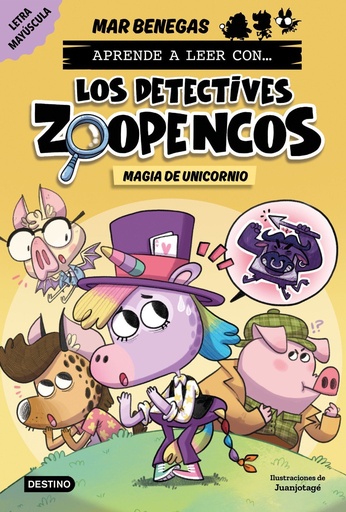 [978-84-08-27848-1] Aprende a leer con... Los Detectives Zoopencos 4. Magia de unicornio