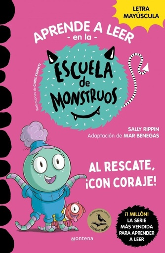 [978-84-10395-99-2] Aprender a leer en la Escuela de Monstruos 22 - Al rescate, ¡con coraje!